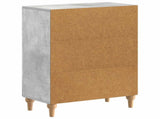 Bathroom Storage Cainet ALKMAAR Concrete Grey 59.5 x 31 x 80 cm 896178