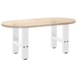 Coffee Table Legs White 2 pcs 40x cm Steel 4013257