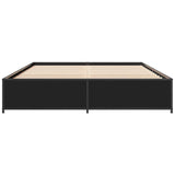 Bed Frame without Mattress Black 120x190 cm Small Double 3279862