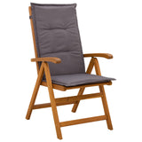 3-Piece Garden Dining Set Natural Solid Acacia Wood 3434591