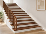 Stair Tread 12 pcs 110 x 30 x 2 cm Dark Brown Solid Oak Wood 3449439