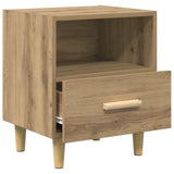 Bedside Cabinet with Drawer 2 pcs Artisan Oak 40 x 35 x 47 cm 880586