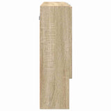 Mirror Cabinet Sonoma Oak 80 x 17 x 55 cm Engineered Wood 883356