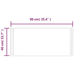 LED Bathroom Mirror 40x90 cm 3154067
