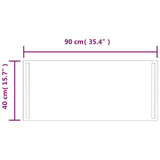LED Bathroom Mirror 40x90 cm 3154067