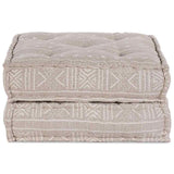 Modular Sofa Light Brown 70 x 70 x 36 cm Fabric 4019055
