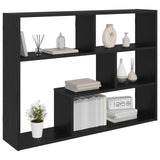 Wall Shelf Wall-Mounted Black Oak 95 x 20 x 69.5 cm 8012141