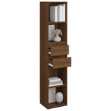 Book Cabinet Brown Oak 36x30x171 cm Engineered Wood 815536