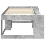 Kids'Bed Frame with Storage Concrete Grey 80 x 200 cm 3422598