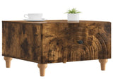 Coffee Table Smoked Oak 49 x 50 x 40 cm Engineered Wood 894280