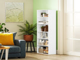 Six Shelf Bookcase - White T3398P344753