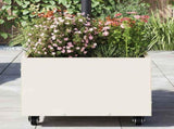 Parasol Base Manual White 45 x 45 x 45 cm Steel 42010369