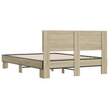 Bed Frame without Mattress Sonoma Oak 120x190 cm Small Double 3280203