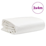 Tarpaulin White 3x4 m 650 g/m 156181