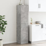 Apothecary Cabinet Concrete Grey 40x41x174.5 cm Engineered Wood 3309648