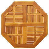 Table Top 80x80x2.2 cm Octagonal Solid Wood Acacia 4004262