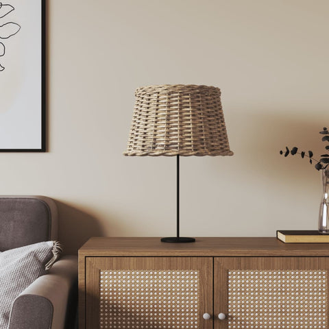 ZNTS Lamp Shade Brown Ø45x28 cm Wicker 364394