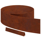 Lawn Edging 450 x 20 cm Weathering Steel Rusty 868032