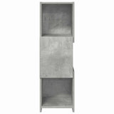 Corner Cabinet Concrete Grey 30.5x30x95cm Engineered Wood 889832