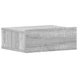 815285 Floating Nightstands 2pcs Grey Sonoma 40x30x15cm Engineered Wood
