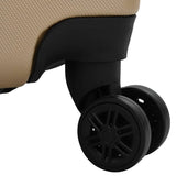 Suitcase with Lock 3 pcs Champagne 50 x 31 x 78 cm ABS Plastic 42006257
