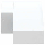 Outdoor LED Wall Lights with Sensors 2pcs White Die-cast Aluminium 4006283
