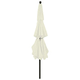 ZNTS 3-Tier Garden Parasol with Aluminium Pole Sand 3.5 m 313876