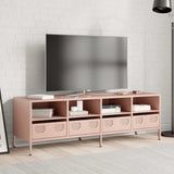 TV Cabinet Pink 135x39x43.5 cm Cold-rolled Steel 851329