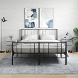 Bedside Cabinets 2 pcs Concrete Grey 40x35x50cm Engineered Wood 830693