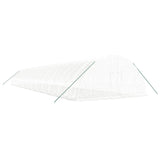 Greenhouse with Steel Frame White 144 m 24x6x2.85 m 3188126