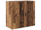 Wall-Mounted Cabinet 2 pcs Old Wood 69.5 x 34 x 90 cm 3394506