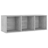 TV Cabinets 2 pcs Concrete Grey 107x35x37 cm Engineered Wood 3079911