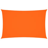 Sunshade Sail Oxford Fabric Rectangular 5x8 m Orange 135716