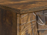 Desk Smoked Oak Engineered Wood 142.5 x 50 x 75 cm 3414617