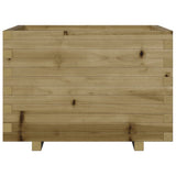 Garden Planter 70x70x49.5 cm Impregnated Wood Pine 847367