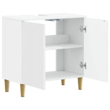 Bathroom Sink Cabinet ARNHEM White 59.5 x 31.5x 59 cm 896565