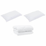 Winter Duvet with Pillow 3 pcs White Microfiber 3377864