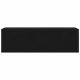 Bathroom Wall Cabinet Black 100x25x30 cm Engineered Wood 860095