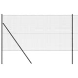 Ground Fix Welded Wire Fence 100 x 1 m PVC-Coated Steel 3351908