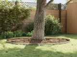 Lawn Edging 10 pcs 103 x 15 cm metal Silver 8008254