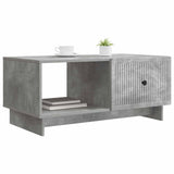 Coffee Table Concrete Grey 90 x 50 x 40 cm Engineered Wood 894038