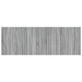 Wall-Mounted Headboard ALKMAAR Grey Sonoma Engineered Wood 896301