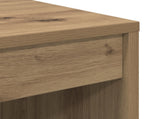 Desk with Drawer with Shelf with Storage 2 pcs Artisan Oak 3337336