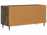 Sideboard Smoked Oak 89 x 34.5 x 60 cm Engineered Wood 894890