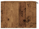 Cat Litter Box Enclosure Old Wood 80x50x45 cm Engineered Wood 857740