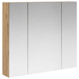 Bathroom Mirror Cabinet Artisian Oak 80 x 14.5 x 70 cm 889110