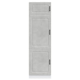 Kitchen Cupboard Kalmar Concrete Grey Engineered Wood 853631