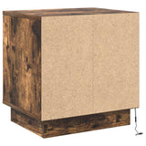 Bedside Cabinet 2 pcs Smoked Oak 44 x 34.5 x 45 cm 869571