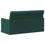 2 Seater Sofa Dark Green 150 x 81 x 82 cm Fabric 42041078