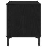 Record Cabinet Black Oak 100 x 38 x 48 cm Engineered Wood 862869